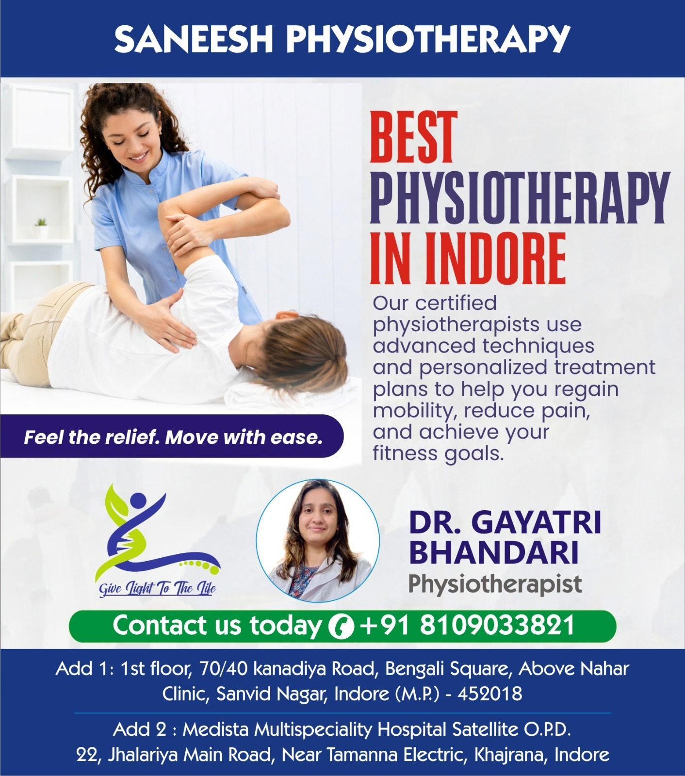 Best Physiotherapy in Indore